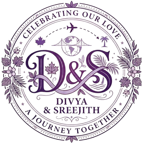 Divya and Sreejith wedding logo